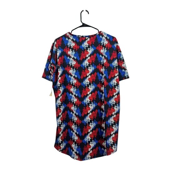LuLaRoe Women's Navy Blue & Red Top - Picture 2 of 6